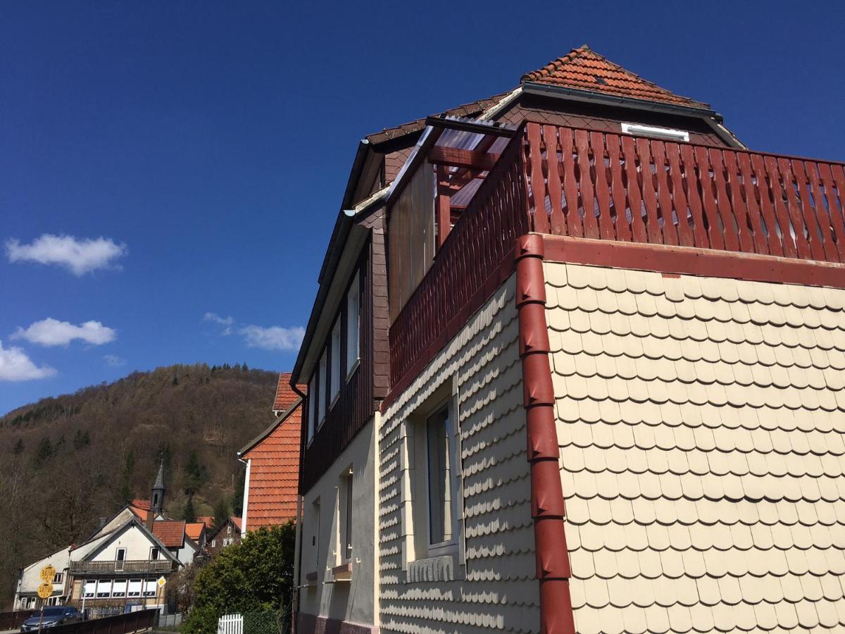 Ferienhaus Am Fluss Mit Traumhafter Dachterrasse ,Garten Und Grill Walkenried ภายนอก รูปภาพ