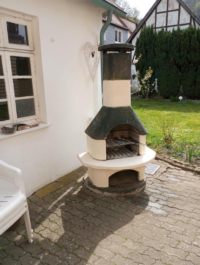 Ferienhaus Am Fluss Mit Traumhafter Dachterrasse ,Garten Und Grill Walkenried ภายนอก รูปภาพ